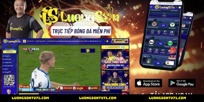 Trang chủ 6 Trải nghiệm bóng đá sôi động LuongsonTV trên ứng dụng IOS và Android