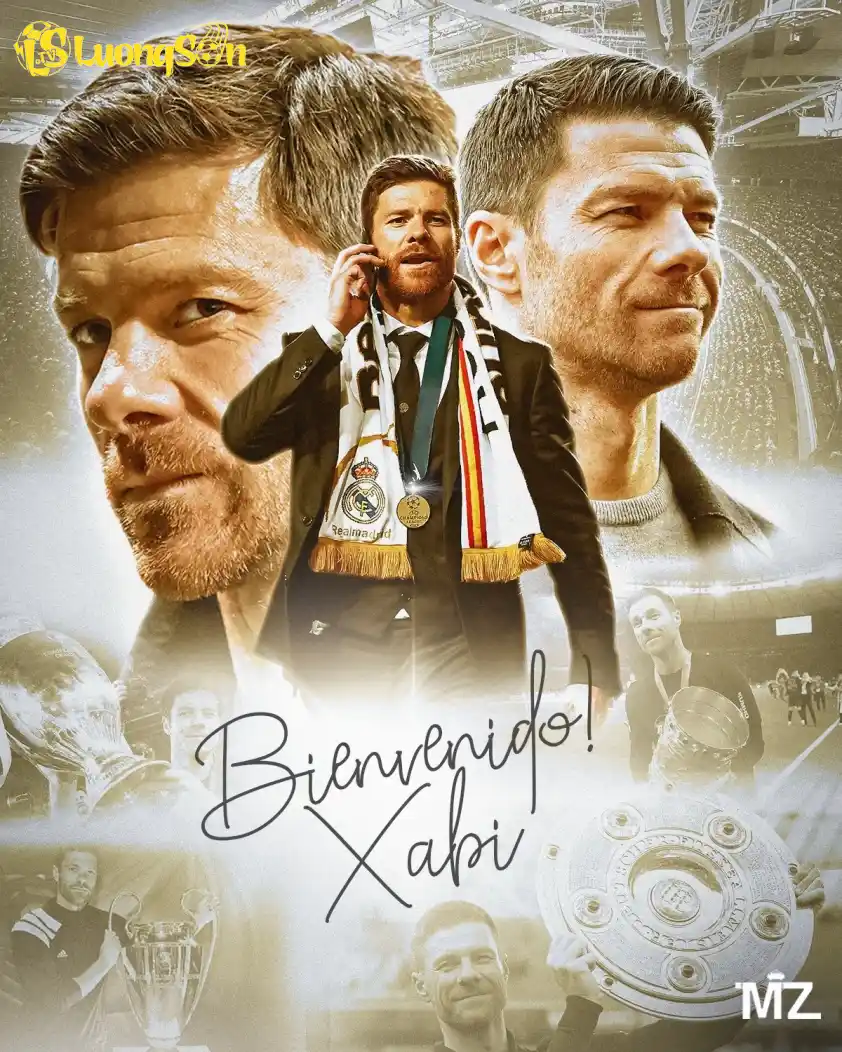 Xabi Alonso Được Bổ Nhiệm Làm Huấn Luyện Viên Mới Của Real Madrid 1 Xabi Alonso là tân thuyền trưởng của Real Madrid – Ảnh: luongson tv